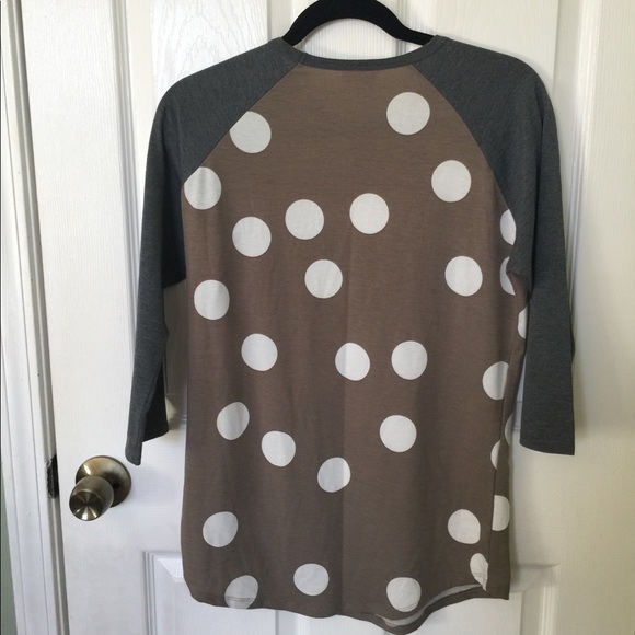 Adorable polka dot LuLaRoe Randy - Picture 6 of 8